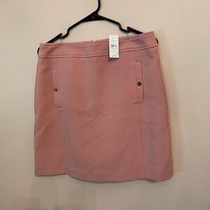 LOFT Blush Mini Skirt